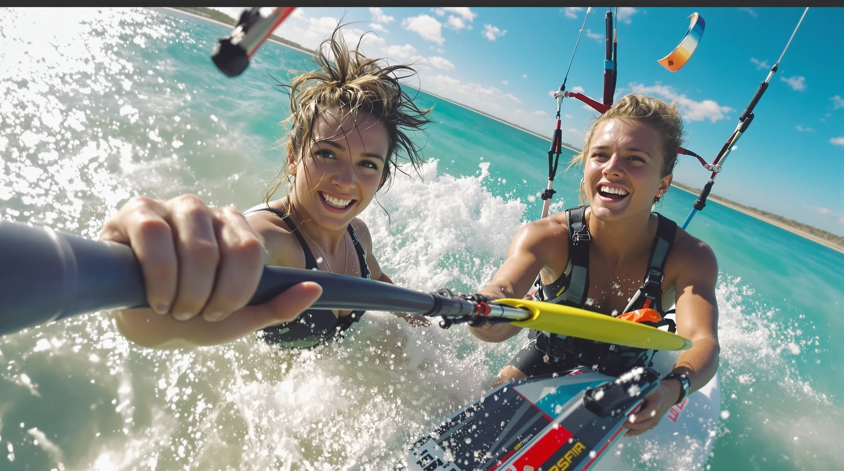 Quel sport de glisse choisir entre le wing foil ou kitesurf ?