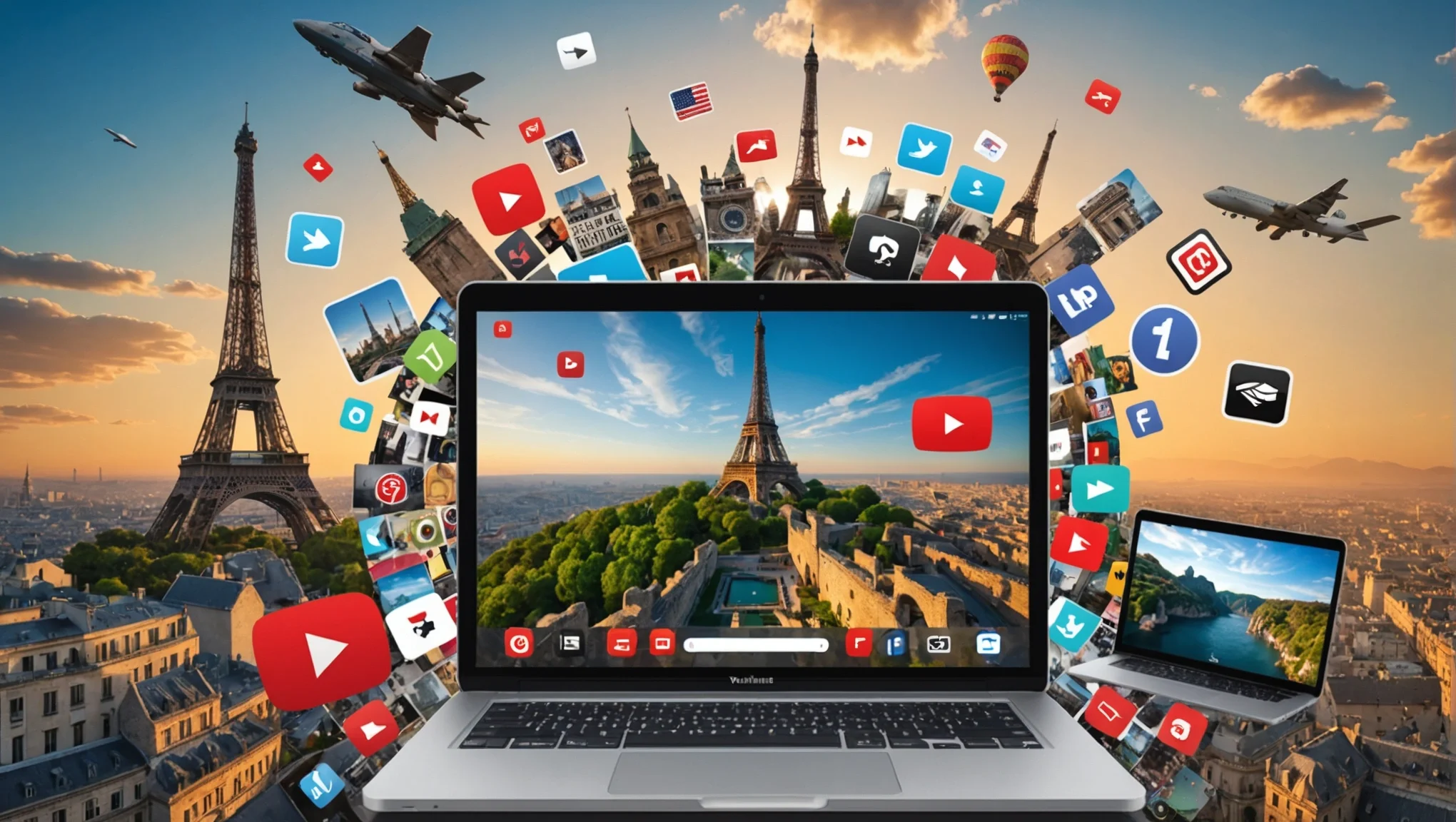 Voyage virtuel: les chaînes YouTube qui vous transportent autour du monde